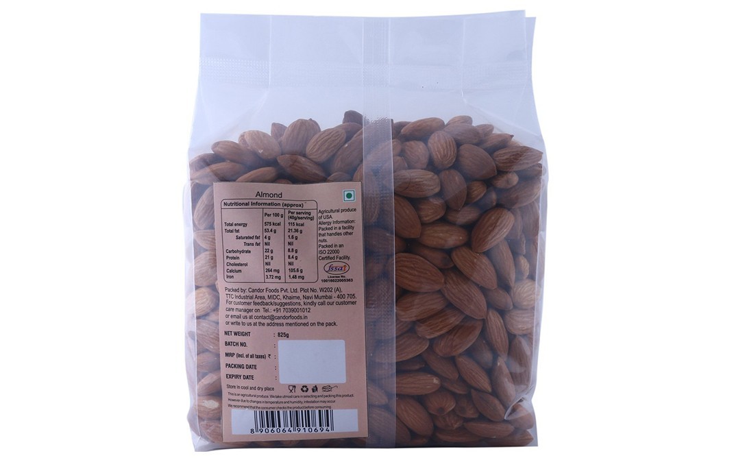 Carnival American Almonds    Pack  825 grams